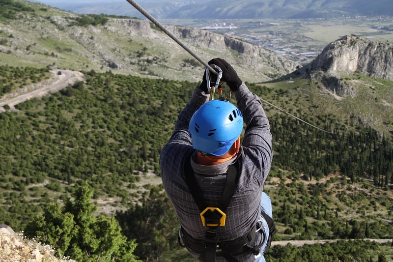 Zip Line Through the Canopy